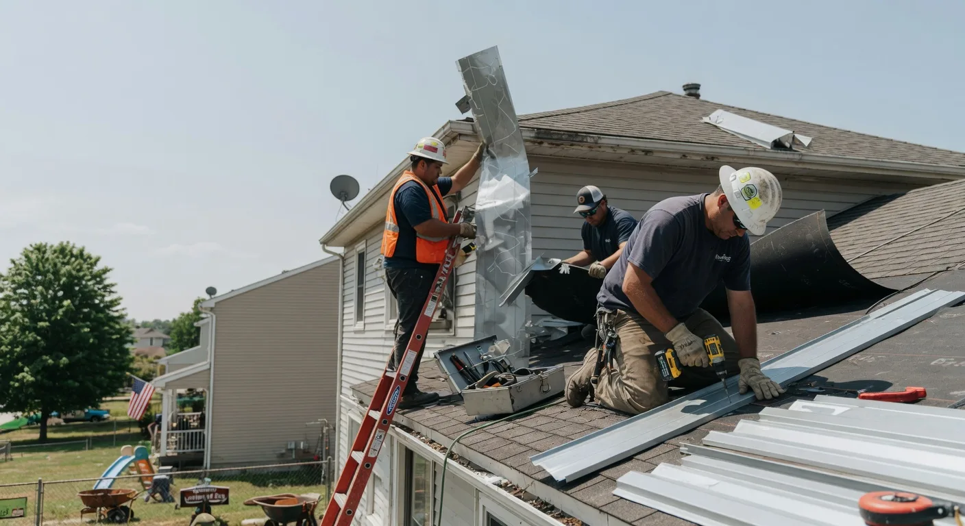 Metal Roofing Installation in Paloma, IL near me